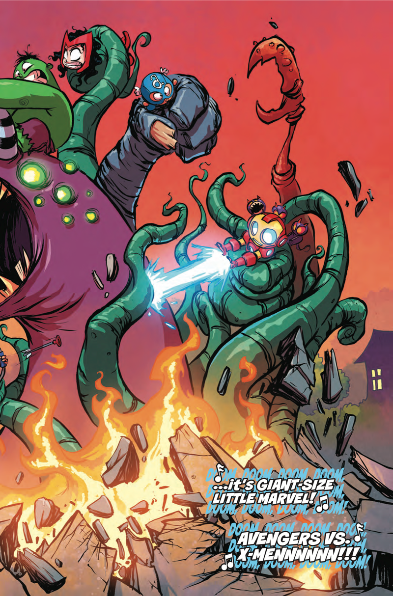 Illustration for article titled Exclusive Marvel preview: Babies go to (secret) war in Giant-Size Little Marvel